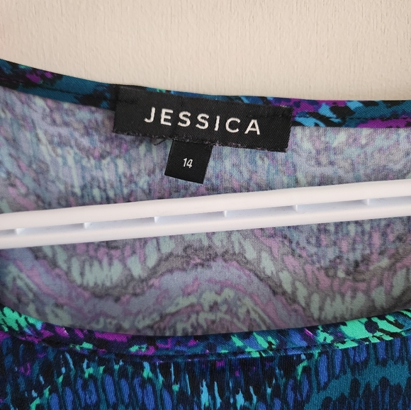 Colorful Zigzag Pattern Dress - Picture 3 of 4